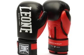 LEONE 1947 GUANTI BOXE KNOCKOUT rosso/10OZ – GN371