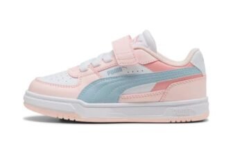 PUMA CAVEN III Block AC+ PS Sneaker, Jasmine Flower-Lucite White, 10 UK Bambino, Fiore di Gelsomino Lucite Bianco, 28 EU