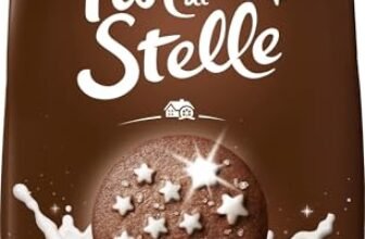 Pan di Stelle Biscotti Frollini con Cacao, Cioccolato e Latte Fresco Italiano, Colazione Ricca di Gusto, 350 g