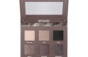 Mesauda Bare Harmony Palette 202 Deep Smoky – Sei Ombretti Palette Con Sei Ombretti All’Interno