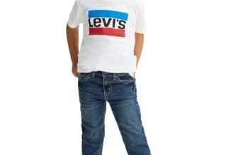 Levi’s Lvb 511 Slim Fit Jean-Classics, Jeans Bambini e ragazzi, Blu (Yucatan), 8 anni