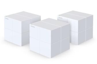 Tenda Nova MW6 WiFi Mesh, Dual Band AC1200, 2 Porte Ethernet Gigabit, Modalità Router e Access Point, Parental Control, 3 Pezzi con Copertura 300m