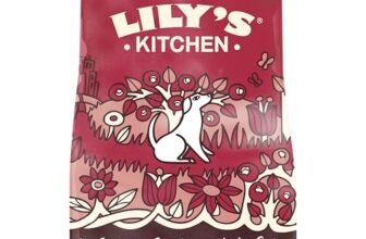 Lily’s Kitchen Con ingredienti naturali Cibo secco per cani adulti Ricetta senza cereali con anatra, salmone e cervo 12kg