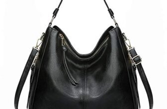 AINUOEY Donna Borse a Mano Borsa a Spalla Elegante Grandi Firmate Marca Tracolla Antifurto PU pelle 76670 1 pz Nero