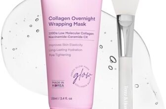 Korean Collagen Night Wrapping Mask 100 mL – Maschera Notte al Collagene, Trattamento Viso Skincare Coreana per Idratazione Intensa, Elasticità & Effetto Pelle di Vetro – Fabbricato in Corea