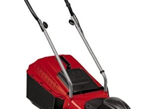Einhell GC-EM 1032 Tagliaerba elettrico (tensione 220-240 V, potenza 1000 W, largh. Taglio 32 cm, altezza taglio 3 pos 25-60 mm, vano raccolta 30l)