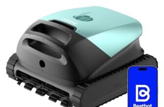 (2026 Nuovo)Beatbot Sora 10 robot piscina pareti e fondo, Linea d’acqua,Piattaforme, robot piscina senza fili, 25700 LPH, Parcheggio automatico, Capacità 5L, piscine fuori terra/interrate,Verde Menta