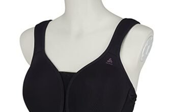 Odlo Sport BH Padded High I Reggiseno sportivo da donna Strong Hold I Reggiseno sportivo imbottito con supporto elevato