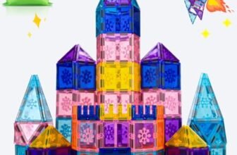 Xekel Costruzioni Magnetiche per Bambini 40 Pezzi, Magneti Bambini con Potenti Magneti, Magnetic Tiles Educative, Costruzioni per Bambini 3+ Anni, Regalo Creativo