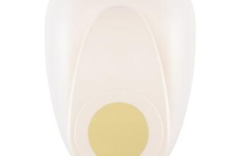 Vaessen Creative Perforatrice Cerchio, XXXXL, Gigante, Grande Fustellatrice per Carta, per Scrapbooking, DIY e Creazione di Biglietti