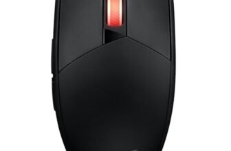 ASUS ROG Strix Impact III Mouse Gaming Wireless, Leggero 57 g, Sensore 36K DPI, Bluetooth, 2,4GHz RF, ROG SpeedNova, Lunga Durata della Batteria Fino a 618 Ore, Switch Sostituibili, ROG Omni, Nero