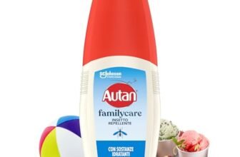 Autan Family Care Vapo, Insetto Repellente e Antizanzare Tigre e Comuni, 1 Confezione Spray da 100 ml