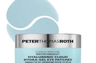 Peter Thomas Roth Roth Water Drench Hydragel Eye Patches Tappo per orecchie, 15 cm, Nero (Black)