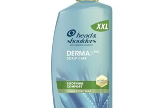 Shampoo Antiforfora Head & Shoulders DermaXPro Lenitivo 800ml Con Estratto Di Aloe Vera E Complesso Di Ceramidi, Lenisce La Cute Secca E Pruriginosa E Aiuta A Rafforzare La Barriera Cutanea