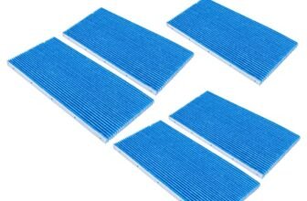 5 pezzi di ricambio filtro depuratore d’aria filtro a due strati accessorio parte adatta per MC70KMV2 MCK57LMV2