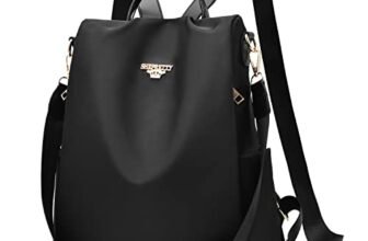 shepretty Zaino Donna antifurto Borsa Tracolla Zainetto Viaggio,8864-d