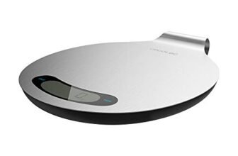 Cecotec Digital Cook Control 10400 Smart Healthy EasyHang Bilancia da cucina in acciaio inox, portata massima 8 kg, precisione 1 g, maniglia sospesa, schermo LCD, design sottile