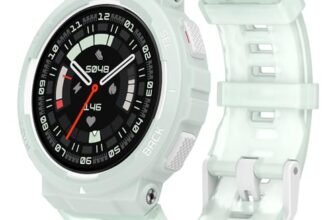 Amazfit Active Edge, 46 mm, Smart Watch dal Design Elegante e Resistente per lo Sport e il Fitness, GPS, AI Health Coach, Sport Outdoor, allenamenti ed esercizi, batteria da 16 giorni, 10 ATM