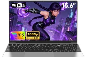 NAIKLULU 15,6 Pollici Pc Portatile Gaming Processore i7 7600U (2,8 a 3,9 GHz), 16GB RAM 1TB SSD Computer Portatile Gamer 2026 Laptop, Tastiera Completa Retroilluminata, FHD 1920x1080P