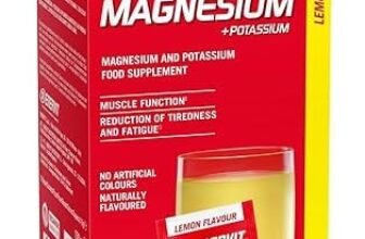 Enervit Magnesio e Potassio, Per Reintegrare Sali Minerali, Gusto Limone, Ricco di Vitamina C, Ottimo Post Allenamento Intenso, Riduzione di Stanchezza e Affaticamento, Vegan, Confezione da 10 Bustine