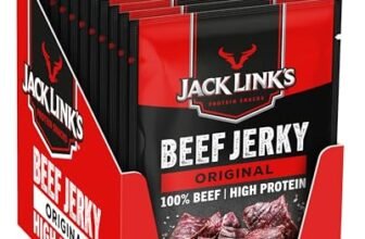 Jack Link’s Master Beef Jerky Original – Confezione da 12 x 25 g
