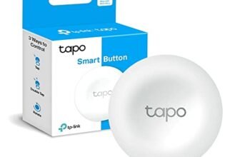 Tapo S200B Pulsante Intelligente Smart Button, Azioni Intelligenti, Controlla i Dispositivi Intelligenti con Il Pulsante, Allarme con Un Clic, Lunga Durata della Batteria, Hub Obbligatorio