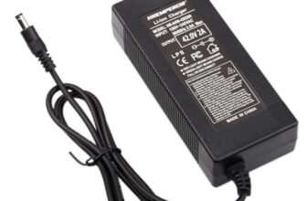 caricatore monopattino elettrico 36V caricabatteria bici elettrica 42V monopattino caricabatterie 2A per 42Volt 36 Volt bici batteria