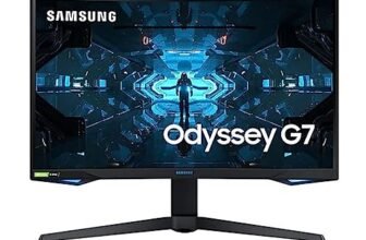 Monitor per PC Gamer – SAMSUNG ODYSSEY G7 – LS28AG700NUXEN – 28 UHD 4K – Pannello IPS – 1ms – 144Hz – FreeSync Premium Pro