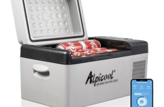 Alpicool C20 20 L Frigorifero Congelatore Portatile Frigoriferi per Auto Mini Frigo 12v per Campeggio, Viaggi, Picnic, Auto,da -20℃ a 20℃