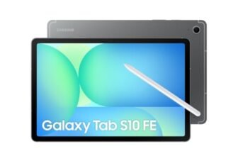 Samsung Galaxy Tab S10 FE, 3 anni di garanzia, Android Tablet, Display 10.9″ LCD, 5G, RAM 8GB, 128GB, 8.000 mAh, S Pen, Android 15, IP68, Gray [Versione italiana]
