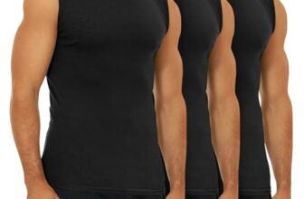 FALARY Canottiera Uomo Pacco da 3 Nero Canottiere 100% Cotone Sportiva Estivo M