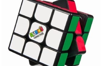 RUBIK’S, Cubo di Rubik’s Connected X 3×3, Cubo di Rubik’s Classico 3X3 con Tecnologia Bluetooth, l’Originale, Rompicapo Adatto a Bambini e Adulti, 8+ Anni