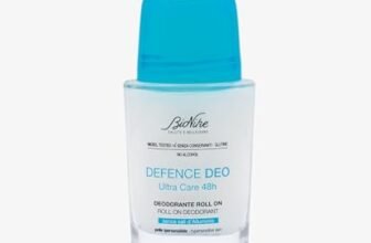 BioNike Defence Deo – Ultra Care 48H, Deodorante Antitraspirante Roll-On, Senza Sali d’Alluminio, Dona una Pelle Lenita e Fresca a Lunga Durata, 50 ml