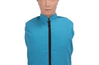 Manichino Per RCP Per Adulti, In Gomma, A Metà Corpo Modello Umano Respirazione Artificiale Manichino Formazione In Rianimazione Cardiopolmonare Manichino Formazione In Primo Soccorso A