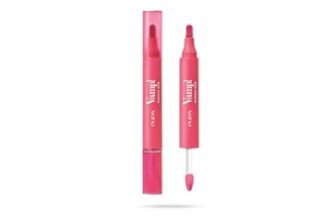 Pupa Rossetto + Gloss Labbra Vamp! Marker Duo, con Acido Ialuronico – 3 in 1 Definisce, Colora e Riempie, Contouring Labbra – Disponibile in 9 Varianti Colore (006 Dragon Fruit)