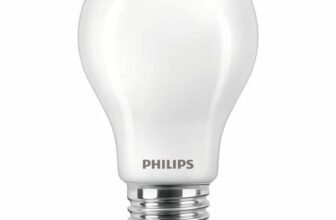 Philips ampoule LED Equivalent 75W E27 Blanc froid non dimmable, verre, lot de 2