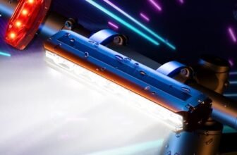 IPSXP Luci Bicicletta LED Accessori, Luce Bici Ricaricabili USB Anteriore e Posteriore, IPX5 Fanale Bici Torcia per MTB Corsa Monopattino Bicycle Front and Rear Lights