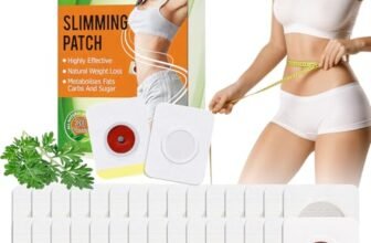 Patch Dimagranti, 30 Pezzi Slim Patch, Bruciagrassi Naturale per Addome e Vita, Riduzione Del Grasso Addominale, Anti-Cellulite, traspirante e confortevole, supporta una silhouette curata