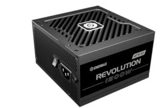 ENERMAX Revolution ATX 3.1 1200 Watt | Alimentatore completamente modulare ATX 3.1 PC | PCIe 5.1 | 80 Plus Gold | Ventola Semi-Fanless da 120 mm | Condensatore 105°C | ERS1200EWT -V2
