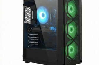 STGsivir PC Gamer Fixe, Computer Gaming, GeForce RTX 3050 6GB GDDR6, Core i7 fino a 3,9 GHz,16 GB RAM, 512 GB SSD, WiFi 6, BT 5.0, Ventilatore RGB x3, Windows11 Pro