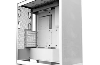 NZXT H7 Flow | Case Airflow ATX mid-tower | 3 ventole 120mm sul fondo per raffreddare la GPU | 3 ventole 120mm anteriori | Supporto anteriore radiatore da 420mm | Gestione cavi | Bianco