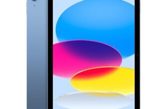 Apple iPad con chip A16: display Liquid Retina da 11”, 256 GB, Wi Fi 6, fotocamera frontale e posteriore da 12MP, Touch ID, autonomia di un giorno intero di batteria — Azzurro