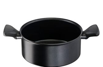 Lagostina Casseruola Fonda Antiaderente in Alluminio 100% Riciclato Ø 20 cm, Pentola Induzione Gas e Forno, Indicatore Cottura Thermosignal, Rivestimento Antigraffio, Manico Ergonomico