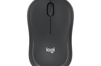 Logitech M240 Silenzioso Bluetooth Mouse, Wireless, Compatto, Portatile, Smooth Tracking, durata batteria 18 mesi, per Windows, macOS, ChromeOS, Compatibile PC, Mac, Laptop, Tablet – Grafite