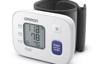 OMRON RS2 Misuratore di Pressione da Polso Digitale, Misuratore pressione da polso con sensore di Irregolarità Battito Cardiaco, 30 Misurazioni in Memoria