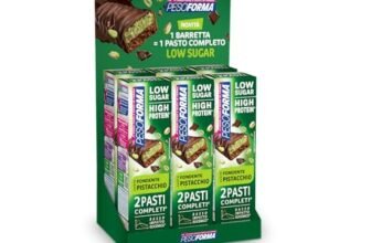 Barrette 2 pasti low sugar pistacchio
