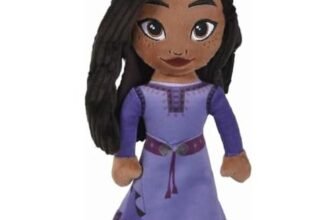 Simba – Disney Wish Asha, 6315877032, +0 mesi, 30 cm,morbido peluche, nuovo film disney Wish, magiche avventure