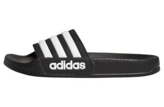 adidas Unisex – Bambini e ragazzi ADILETTE SHOWER SLIDES, Core Black/Cloud White/Core Black, 30 EU