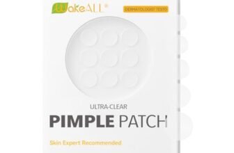 Patch Brufoli, Pimple Patch, 108 Patch Trasparenti (5 Misure 8/10/12/14/16 mm), Hydrocolloid Viso Acne Patch, con Centella, Tea Tree & Acido Salicilico — nvisibili, Impermeabili, Assorbono Secrezioni