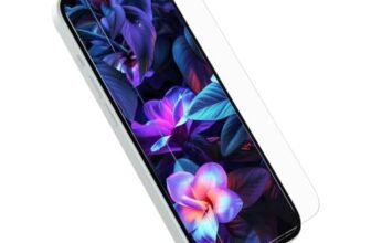 OtterBox Pellicola protettiva in Vetro temperato iPhone 16, Protezione a rotture, graffi e cadute